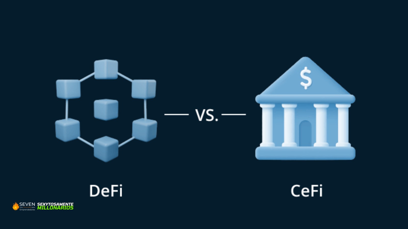 Lee más sobre el artículo Diferencia entre CeFi y DeFi: ¿Dónde conviene invertir?